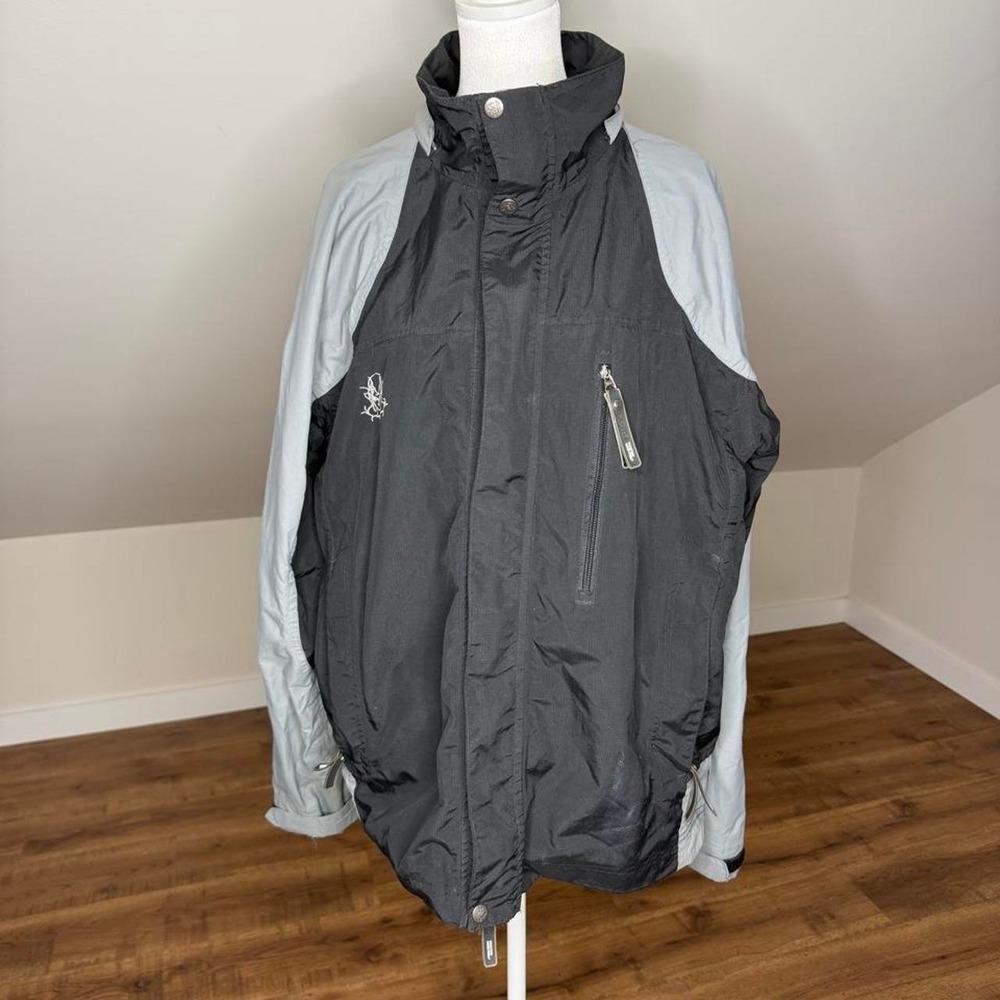 Y2K X-Mountain Spirit Tech Jacket Medium Gorpcore Utility Windbreaker